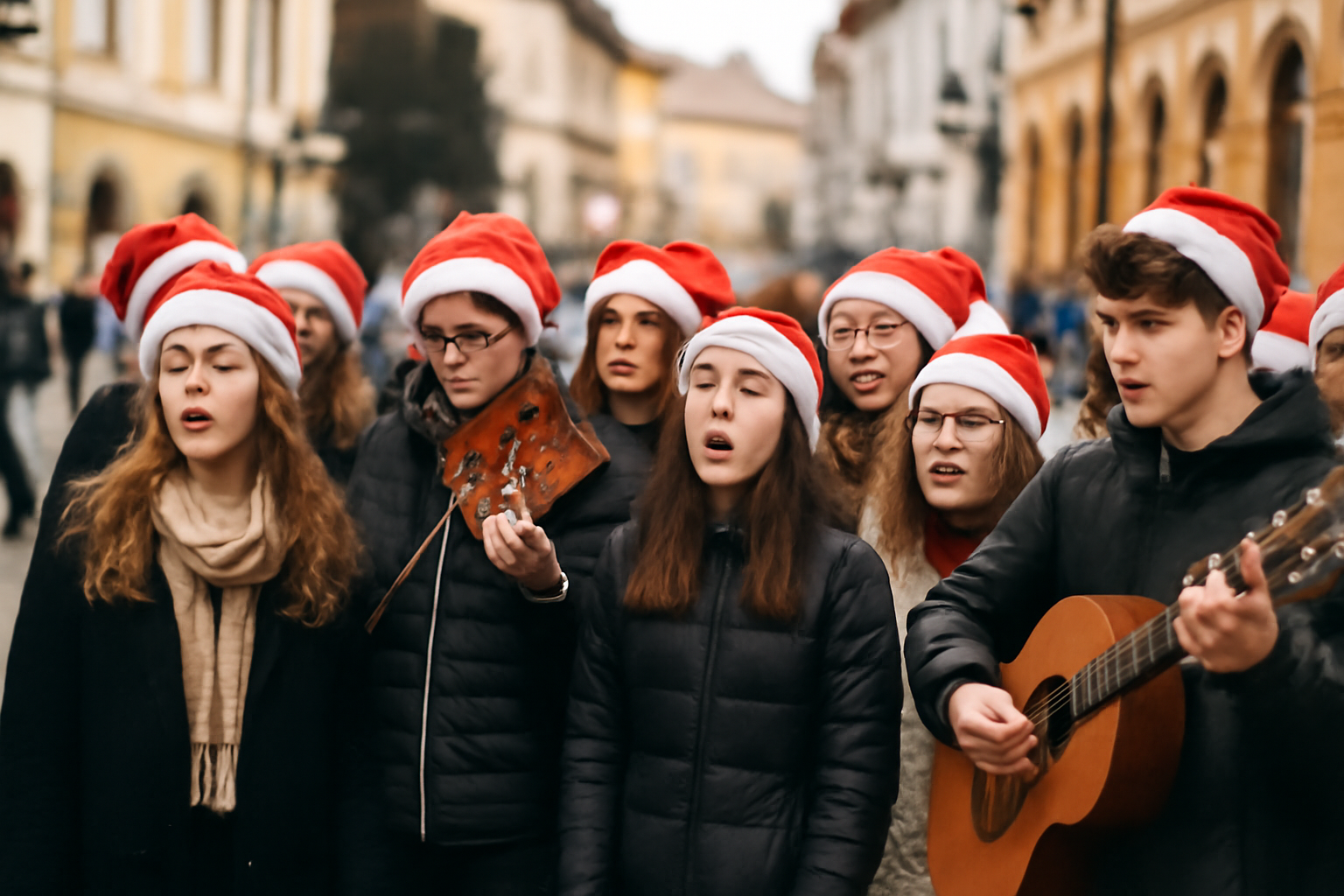 Elevii Liceului de Arte Corneliu Baba Adugă Spiritul Sărbătorilor