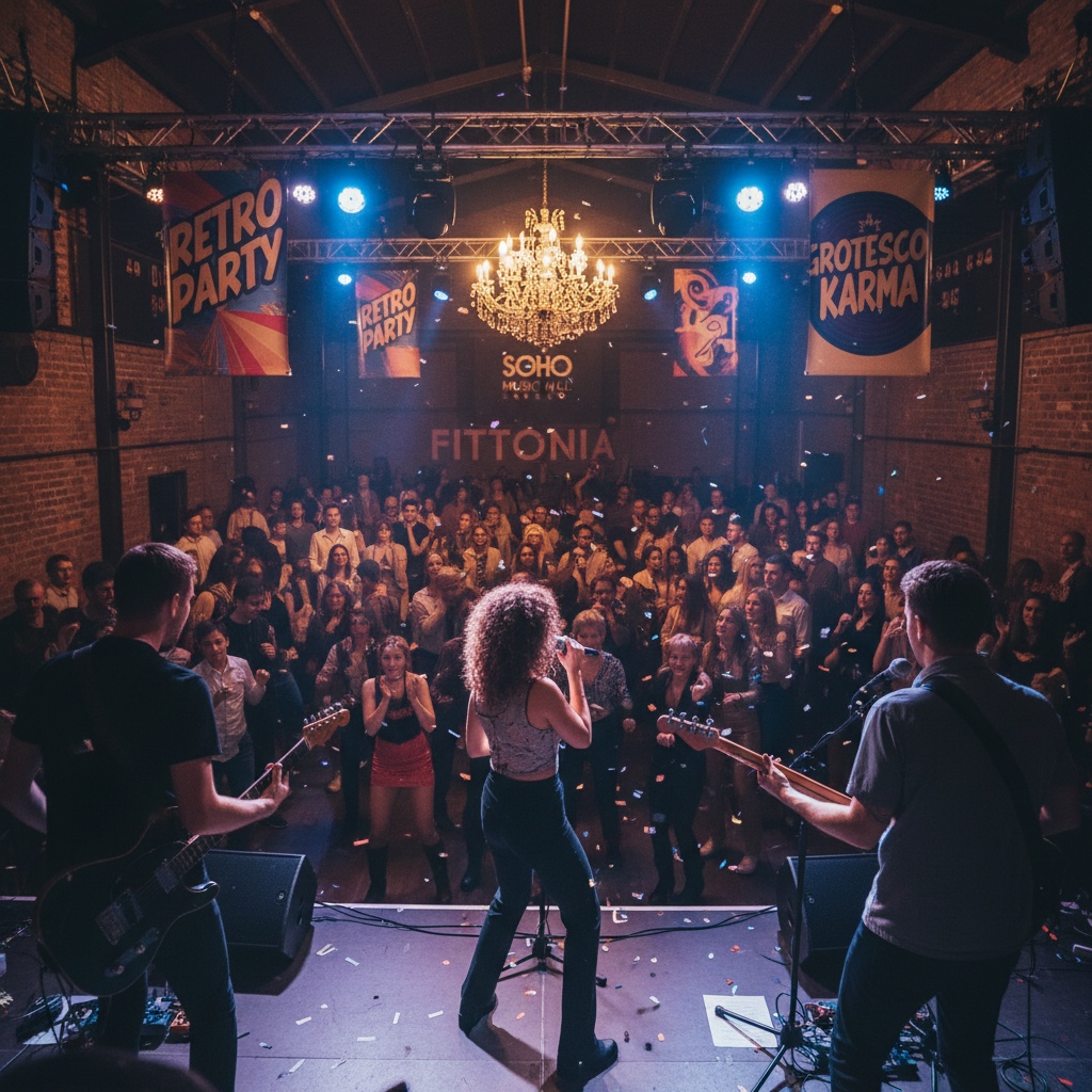 FITTONIA, Retro Party și Grotesco Karma din Grecia în prim-plan