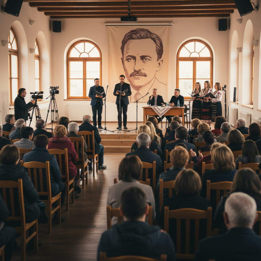 Lecturi de poezie, colocviu și recital de colinde