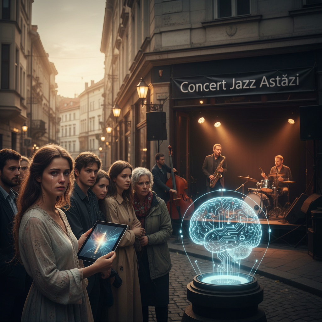 Poeme emoționante, dezvăluiri și îngrijorări despre AI, concert jazz cu Nicholas Simion astăzi