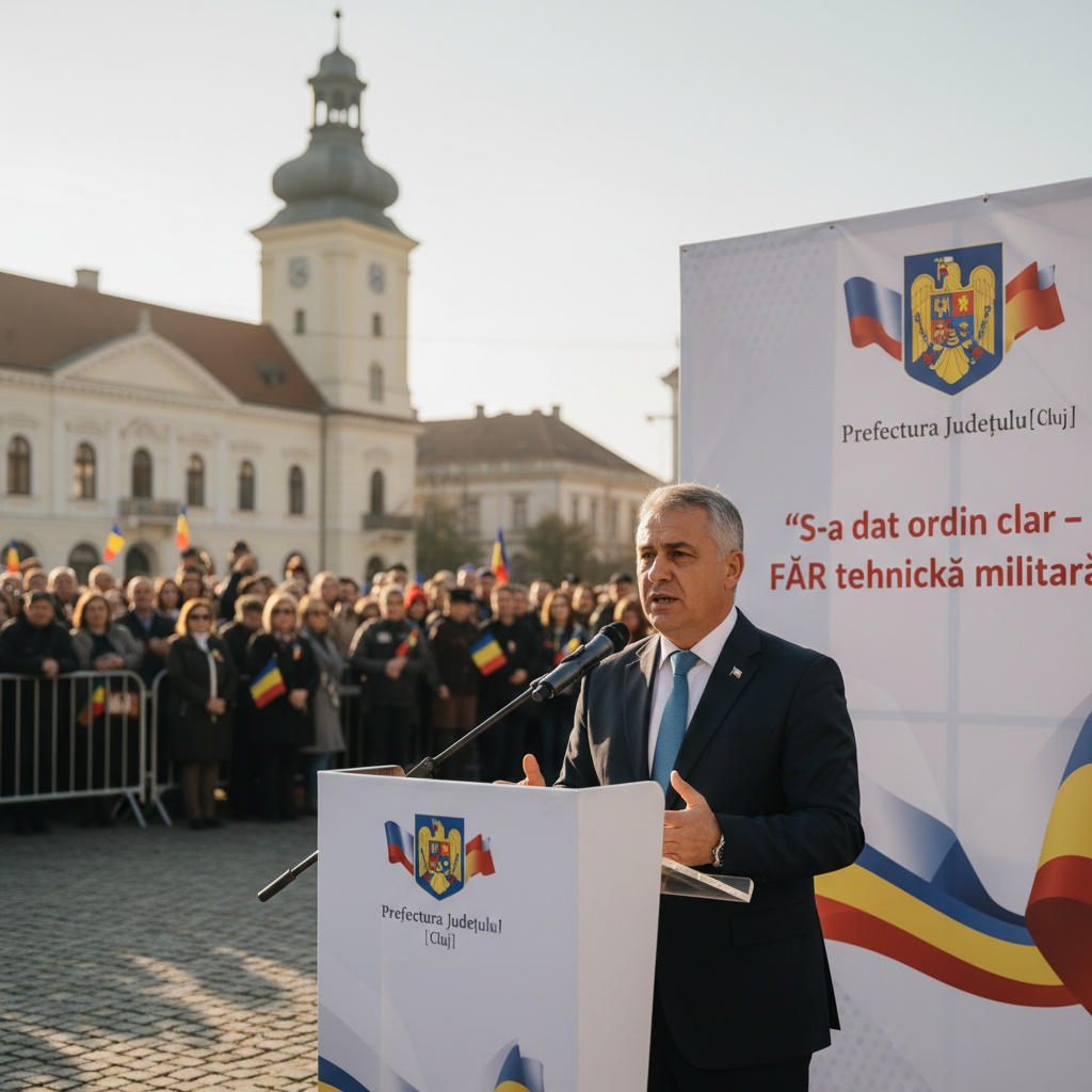 Ziua Națională fără tehnică militară la paradă